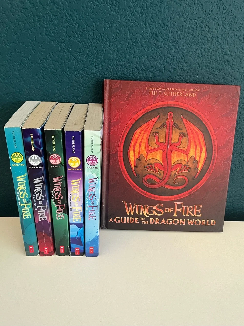 Wings of Fire Tui T. Sutherland A guide to the dragon world Lost Heir